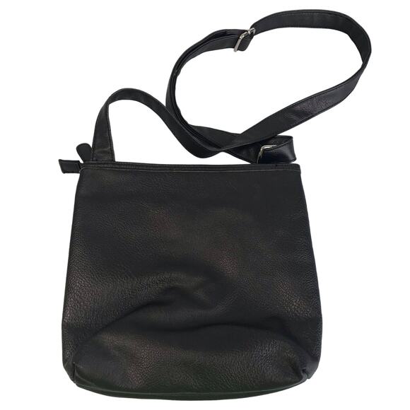 Rosetti Brown Cross Body Handbag Purse Adjustable Strap Zipper Pockets - Picture 2 of 4